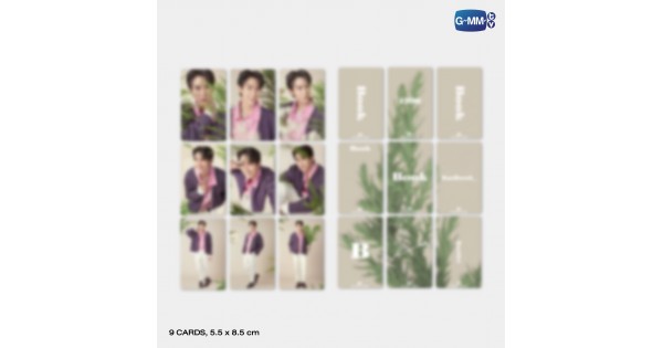 GMM こころなし GMMTV Book トレカセット BLOOMING SERIES 売買